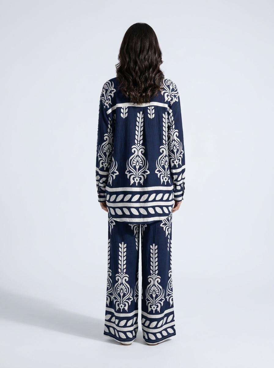 BOTANICAL MOTIF CO-ORD SET