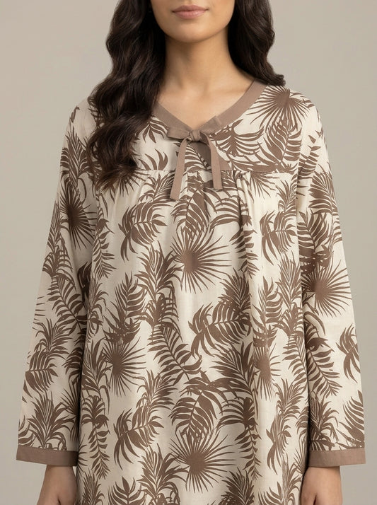 Floral Printed V-Neck Lounge Set