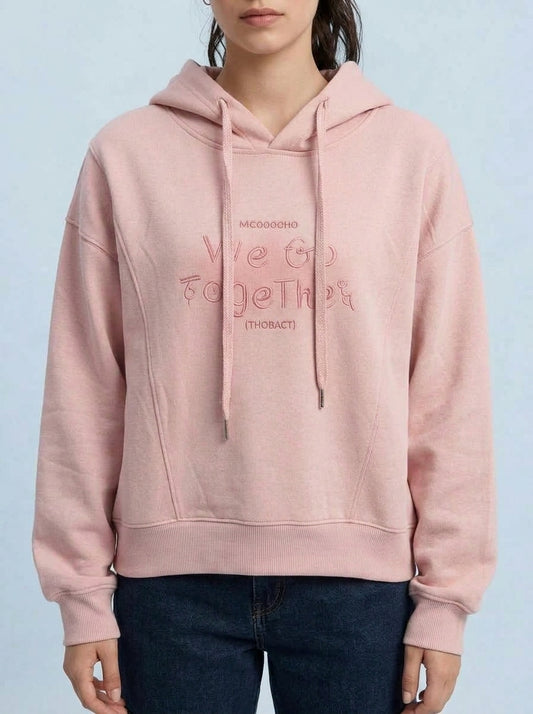 Handwritten Quote Hoodie