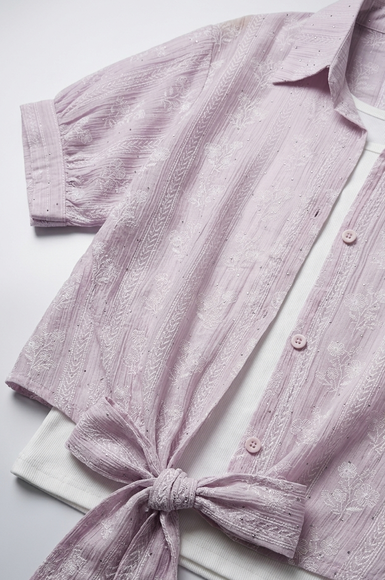 The Petal Tie Blouse