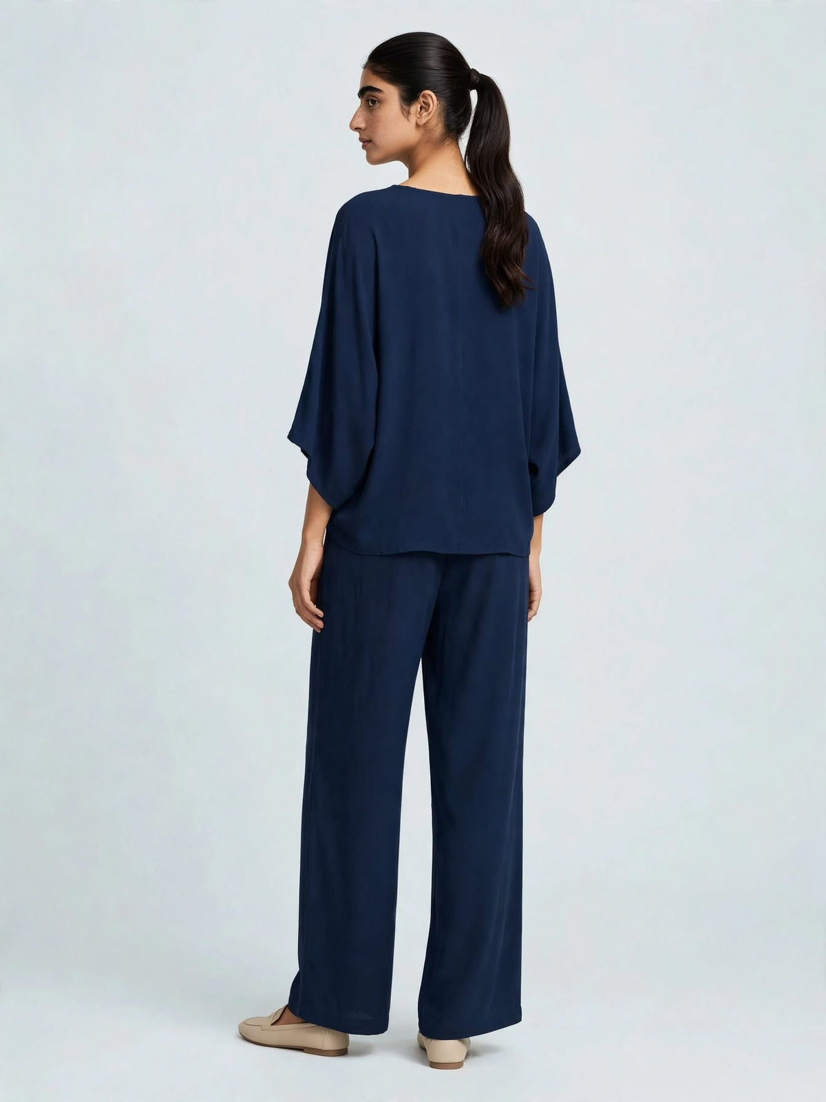 Rust Kimono Sleeve Co-ord Set