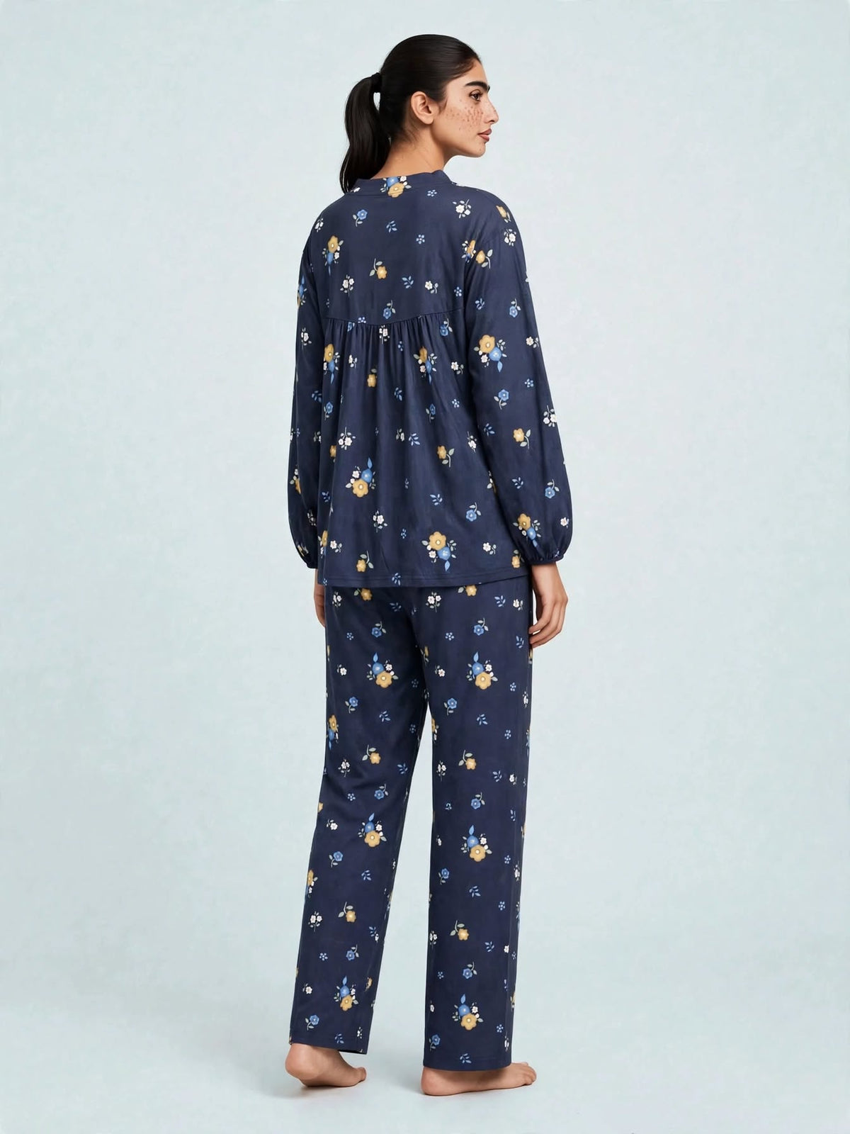 Midnight Polka Dot Comfort Night Wear Set