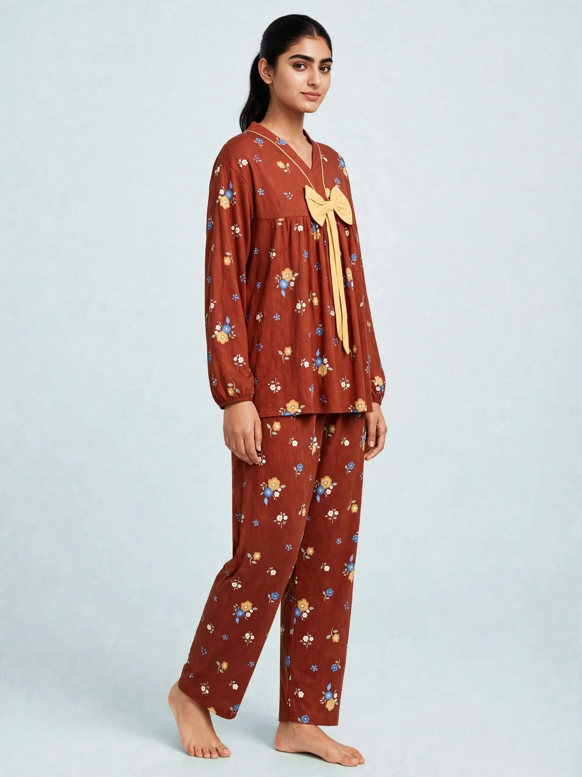 Midnight Polka Dot Comfort Night Wear Set