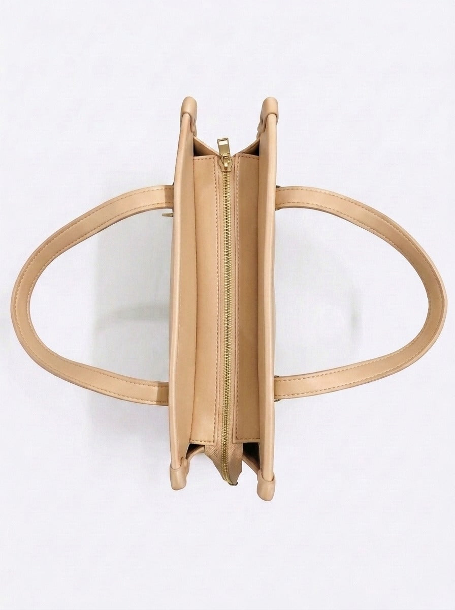 Structured Shoulder Tote Bag