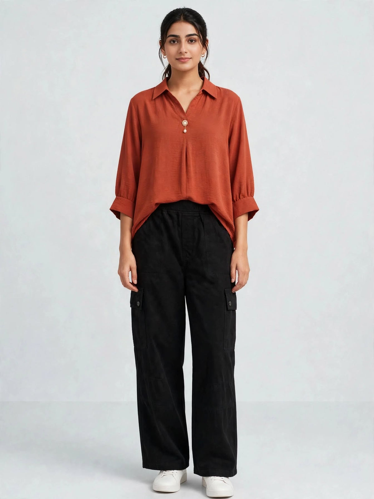 Pearl Button Top