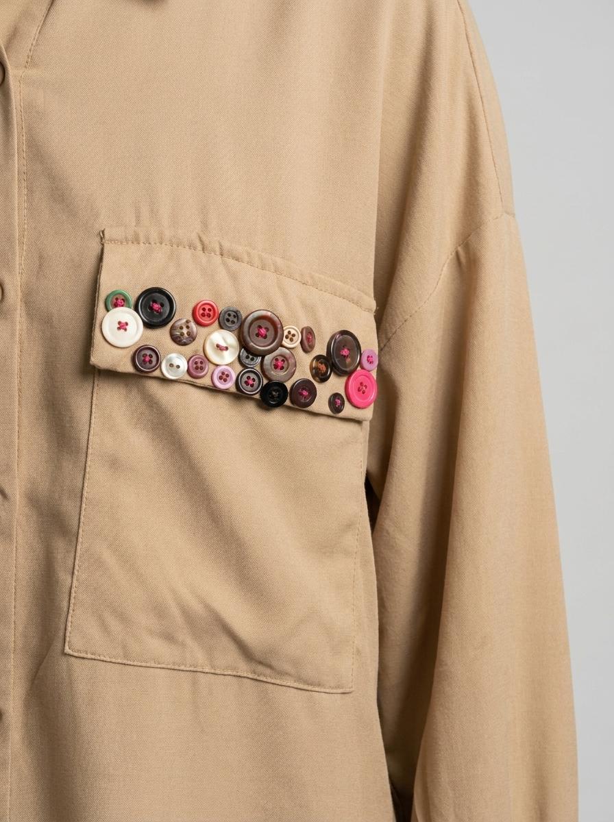 THE ARTISAN EMBELLISHED OVERSIZED TUNIC