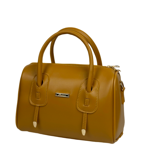 Mustard Warkplace Hand Bag