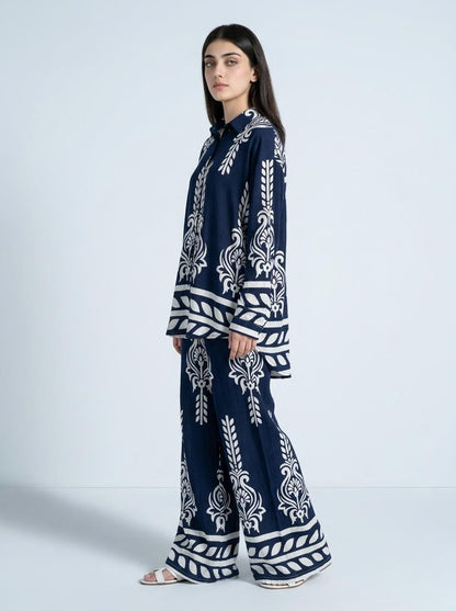 BOTANICAL MOTIF CO-ORD SET