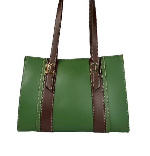 Satchel Tote Bag Green