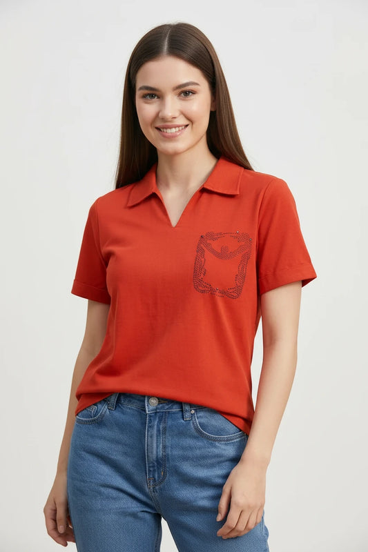 PRINTED TOP