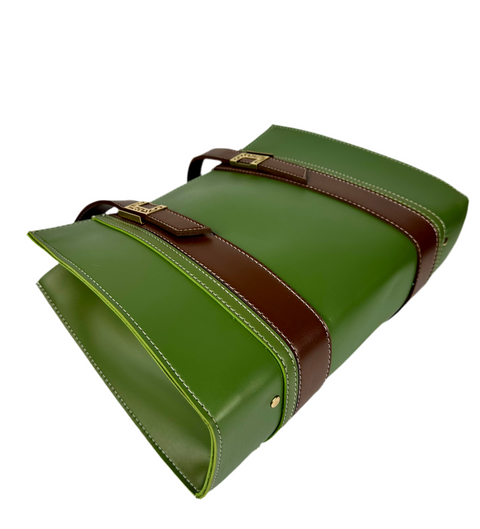 Satchel Tote Bag Green