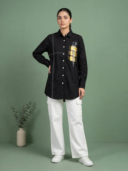 Botanical Print Shirt