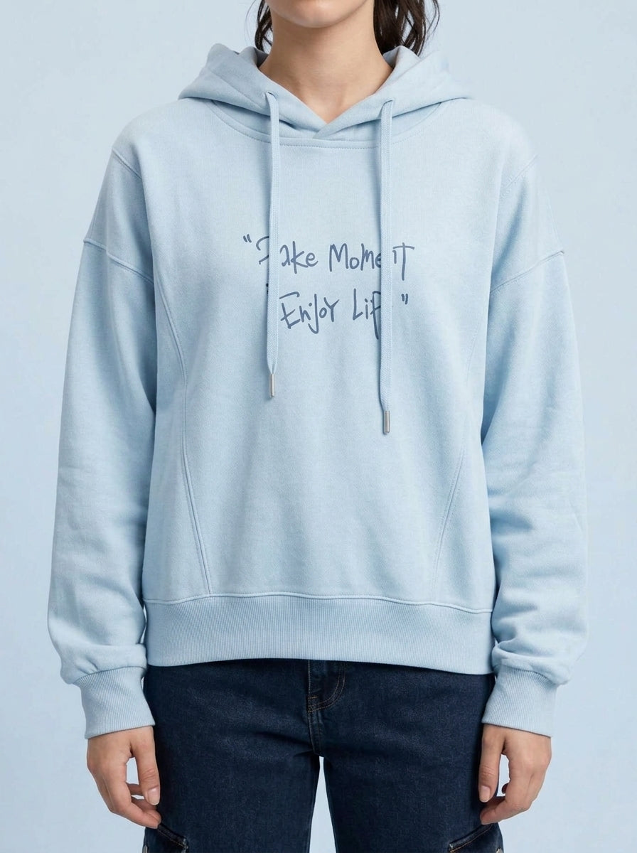 Handwritten Quote Hoodie