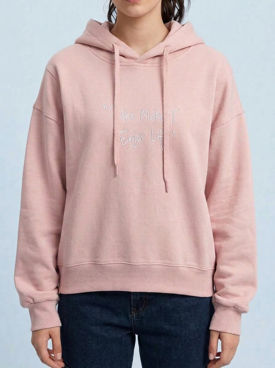 Handwritten Quote Hoodie