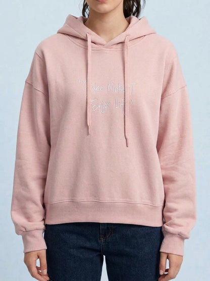Handwritten Quote Hoodie