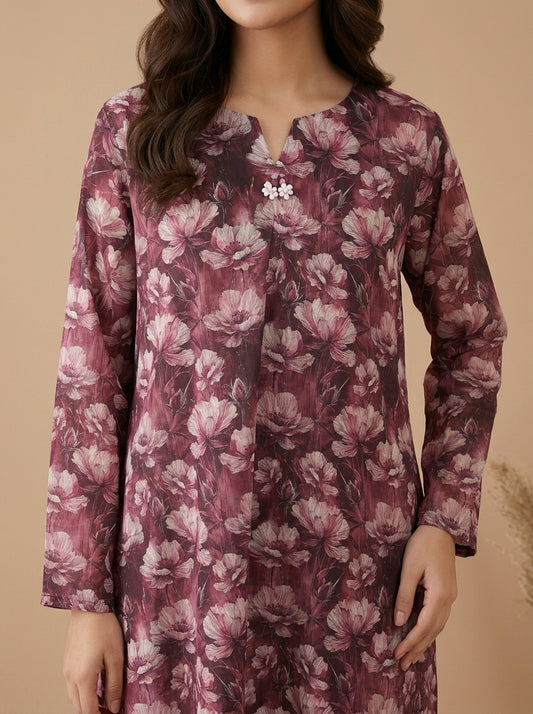 Bloom Print Kameez with Matching Shalwar