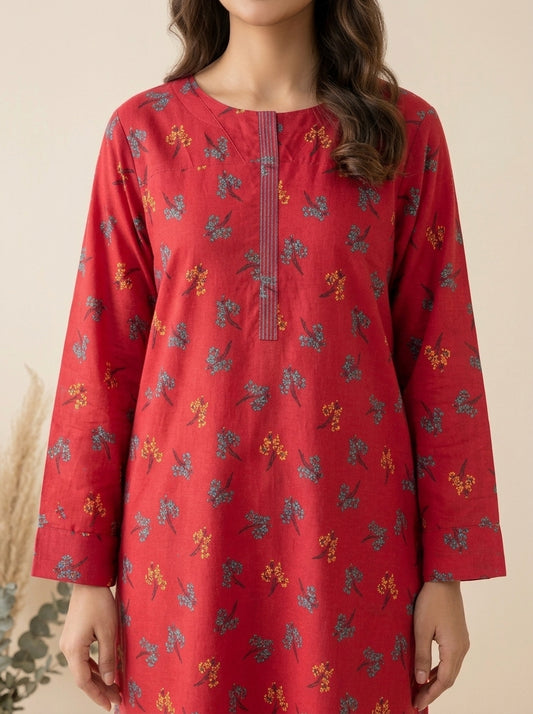 Floral Spray Kameez with Matching Shalwar