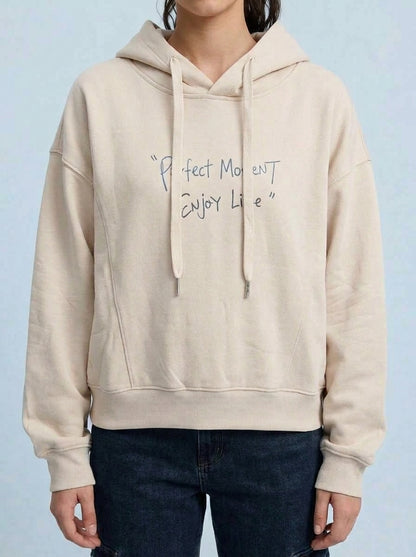 Handwritten Quote Hoodie