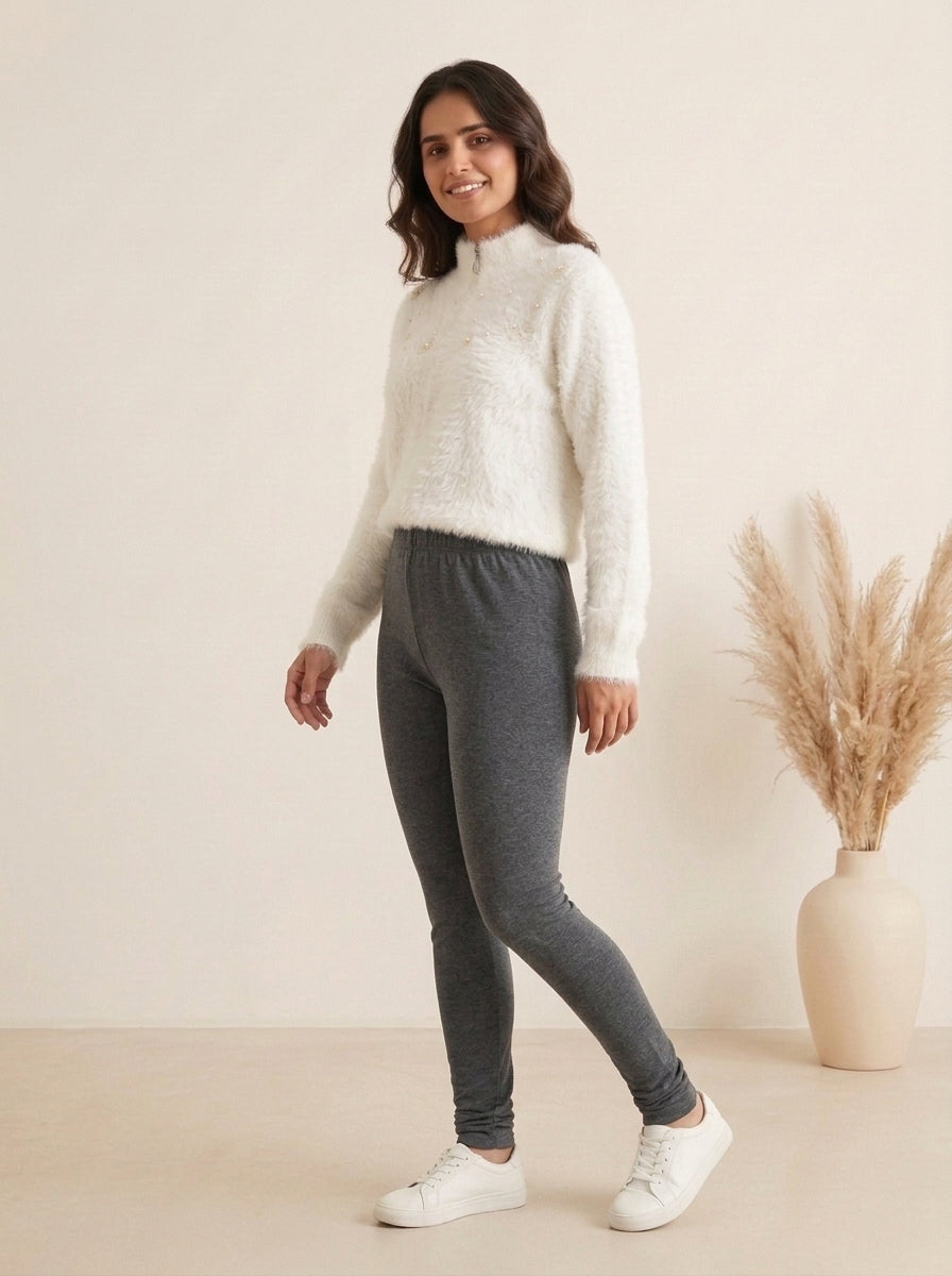High-Waisted Stretch Leggings