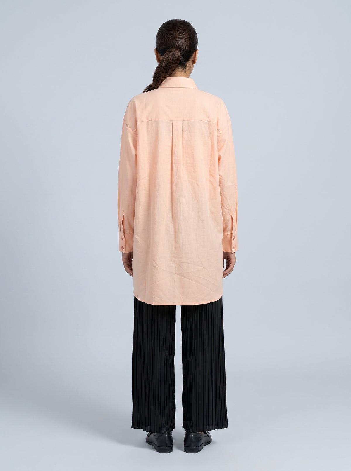 Peach Pocket Shirt