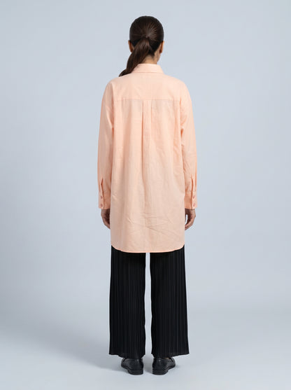 Peach Pocket Shirt