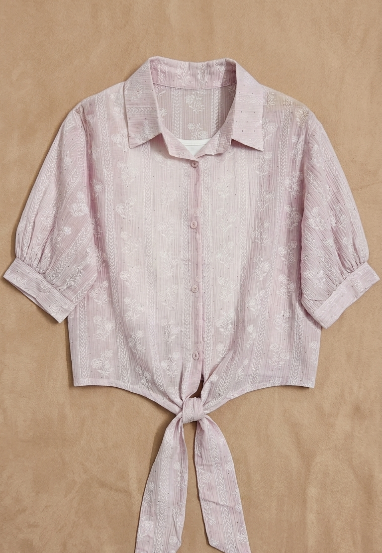 The Petal Tie Blouse