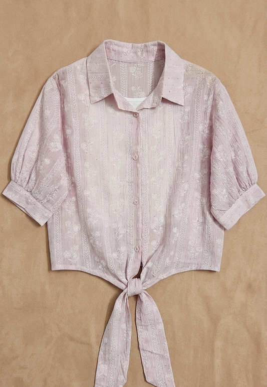 The Petal Tie Blouse