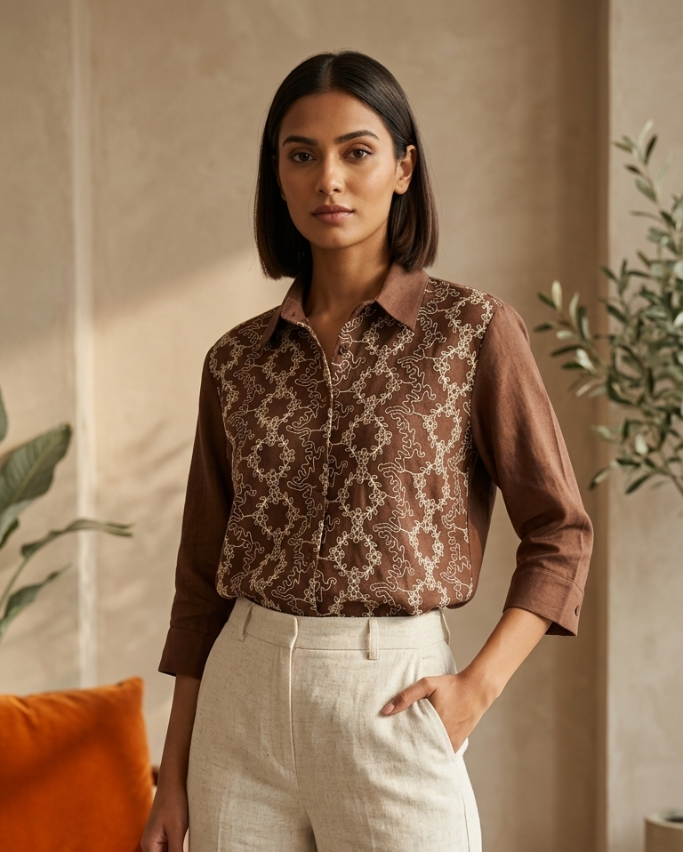 Cocoa Bloom Shirt