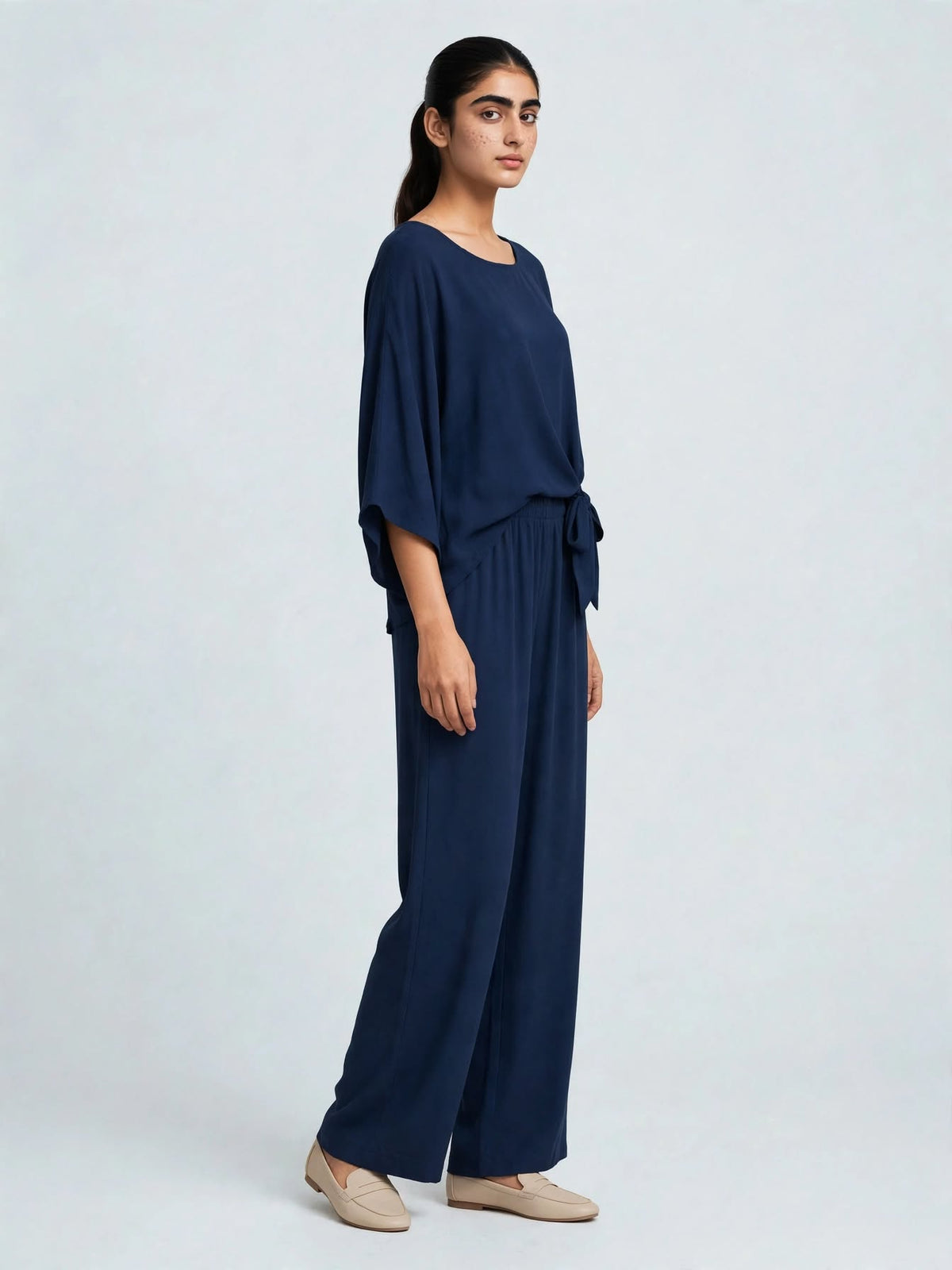 Rust Kimono Sleeve Co-ord Set