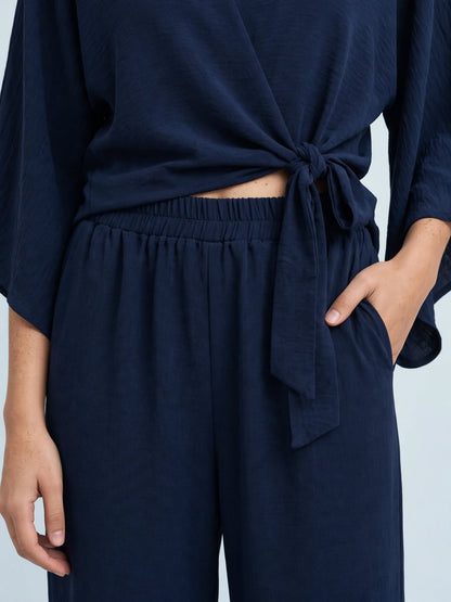 Rust Kimono Sleeve Co-ord Set