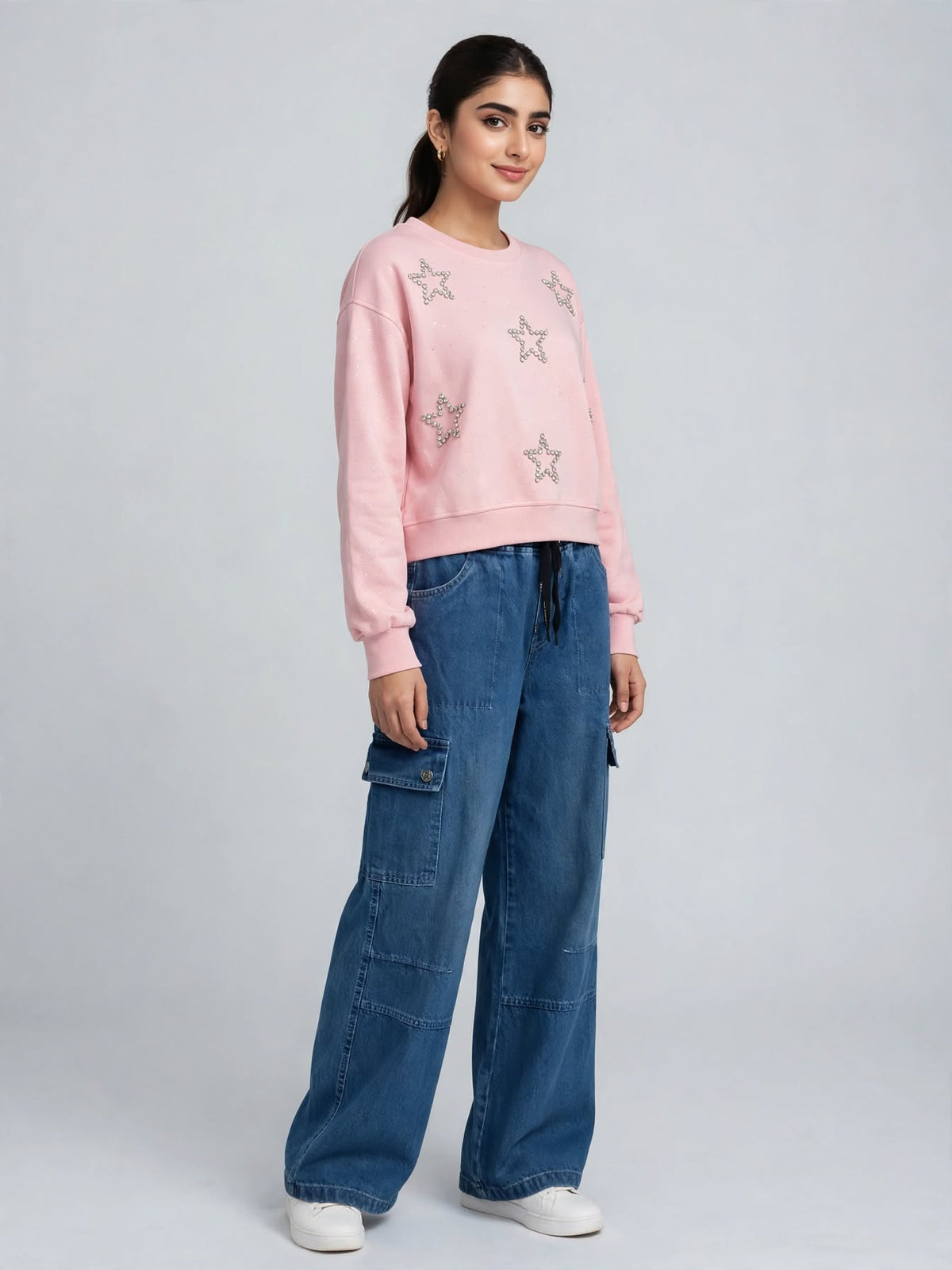 Pink Bow Sweatshirt