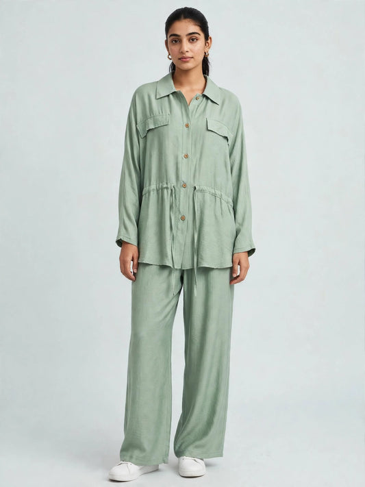 Utility Shirt Co-ord Set