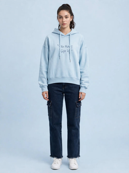 Handwritten Quote Hoodie