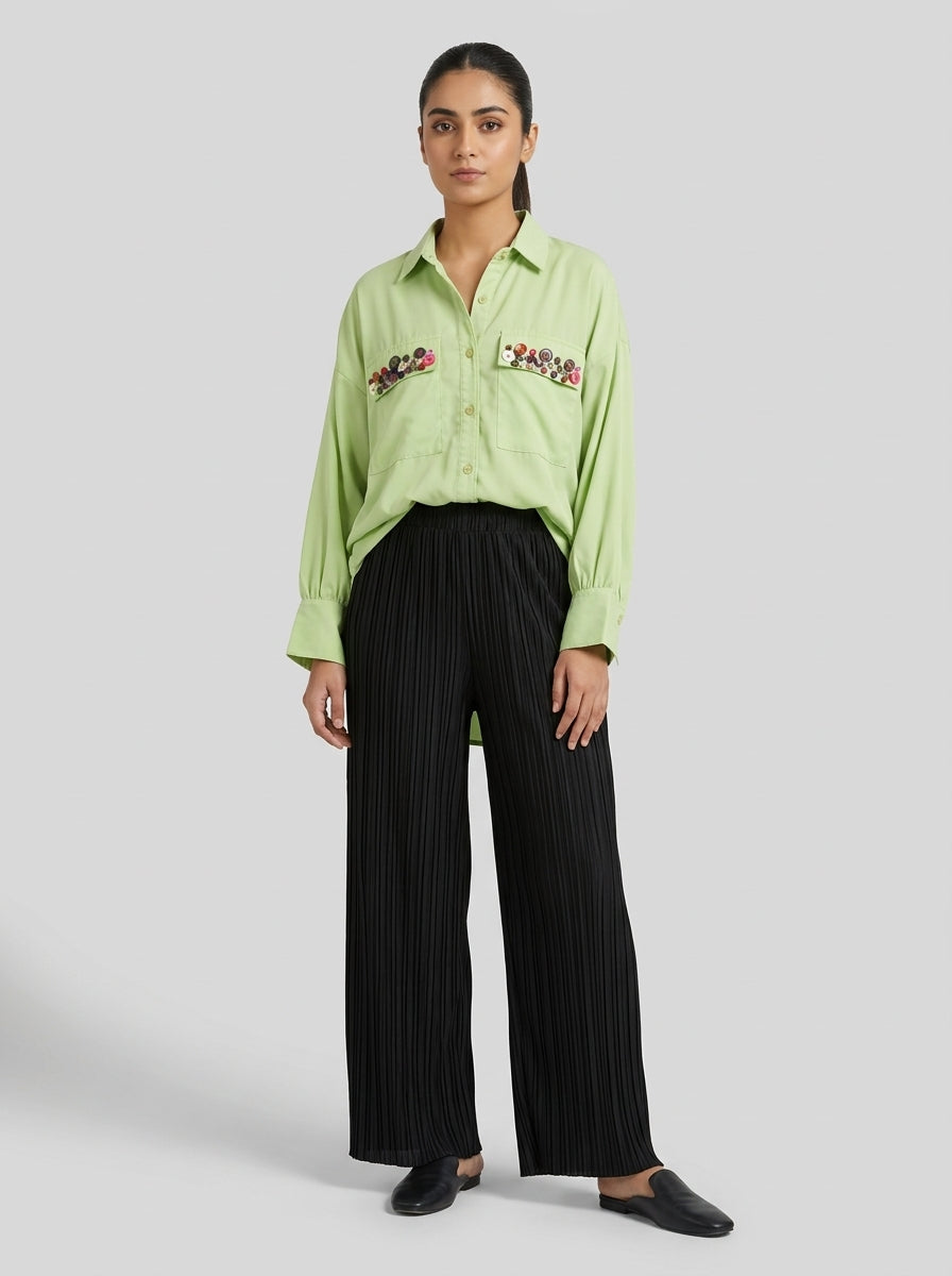 Pistachio Pocket Shirt