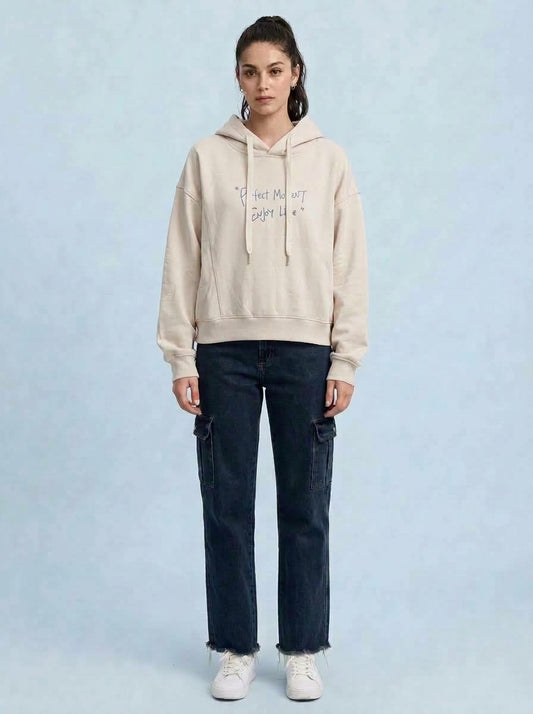 Handwritten Quote Hoodie
