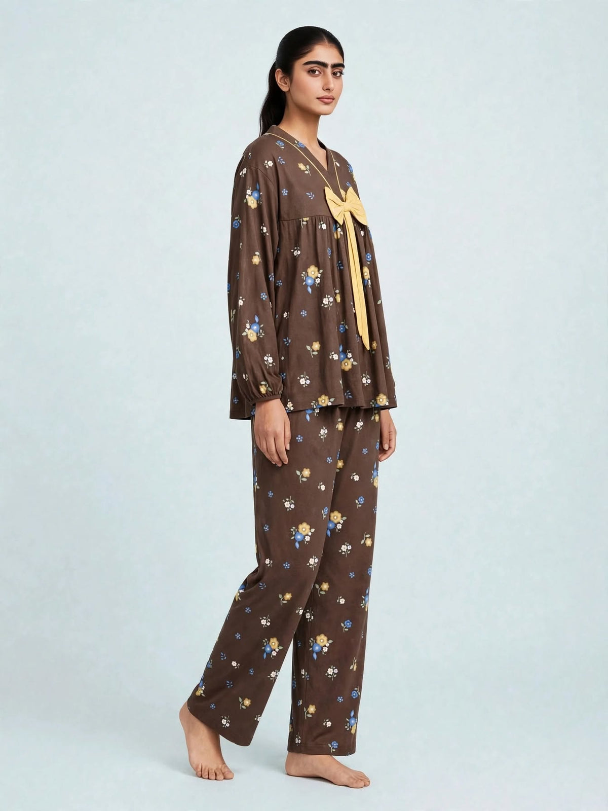 Midnight Polka Dot Comfort Night Wear Set