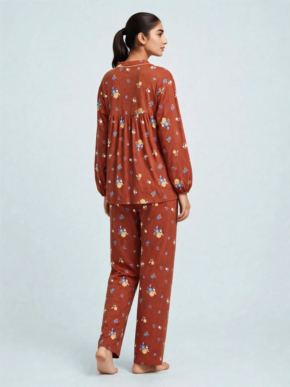 Midnight Polka Dot Comfort Night Wear Set