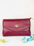 maroon leather stylish handbags shoulder bags for girls