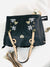 black leather designer strap shoulder bag for girls