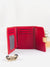 foldable leather ladies mini wallet