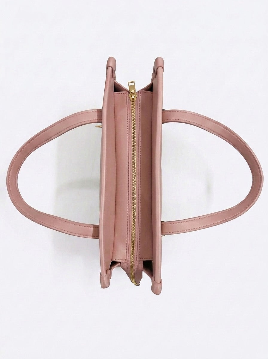 Structured Shoulder Tote Bag