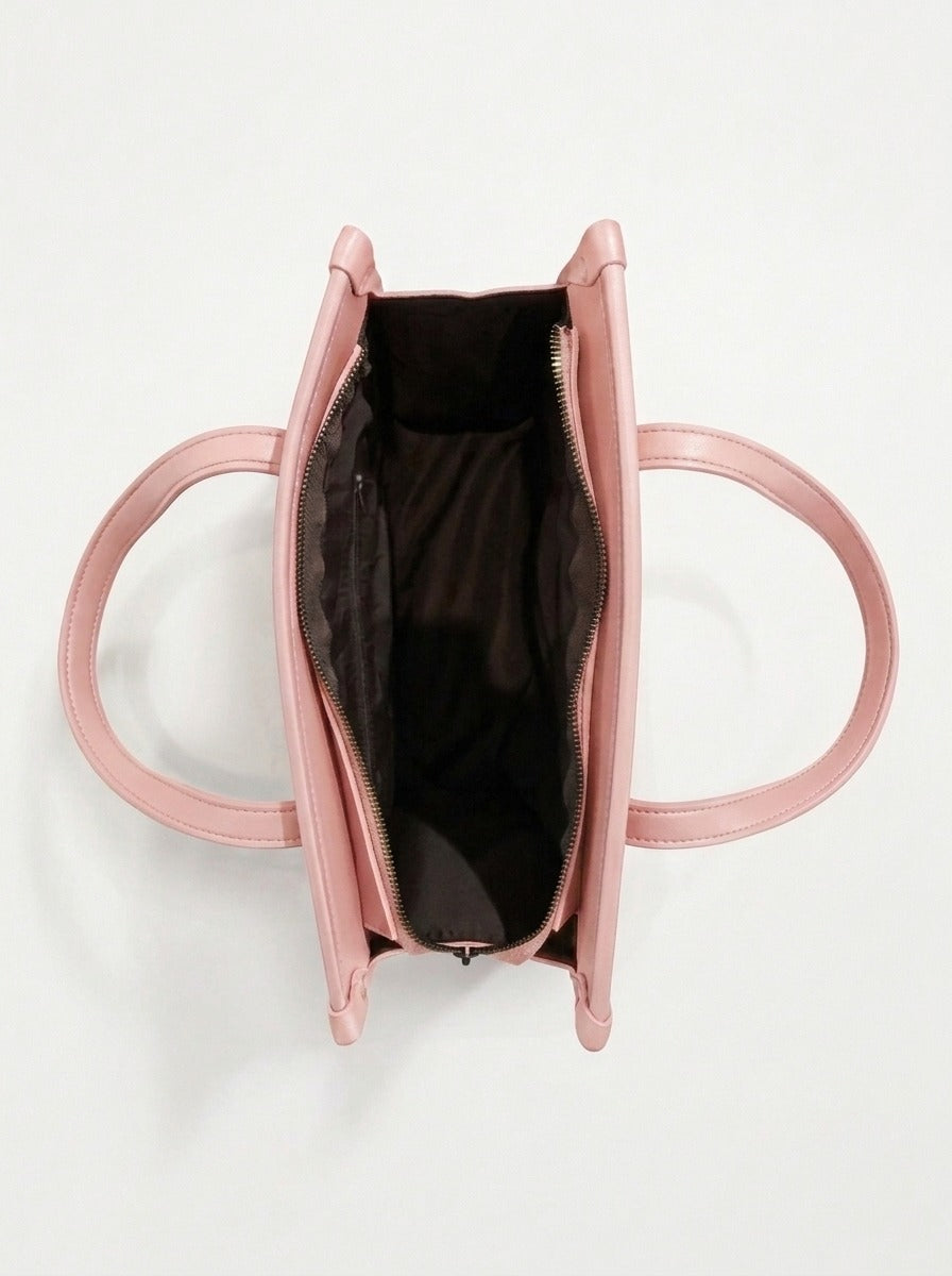 Structured Shoulder Tote Bag