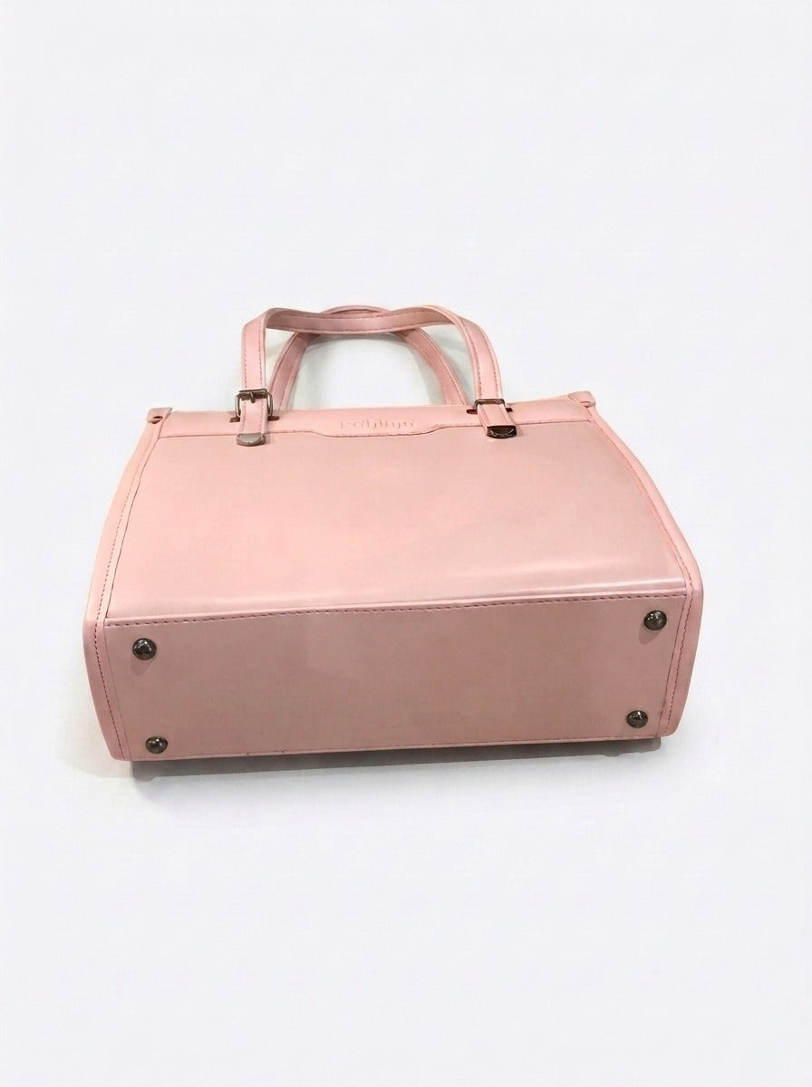 Structured Shoulder Tote Bag