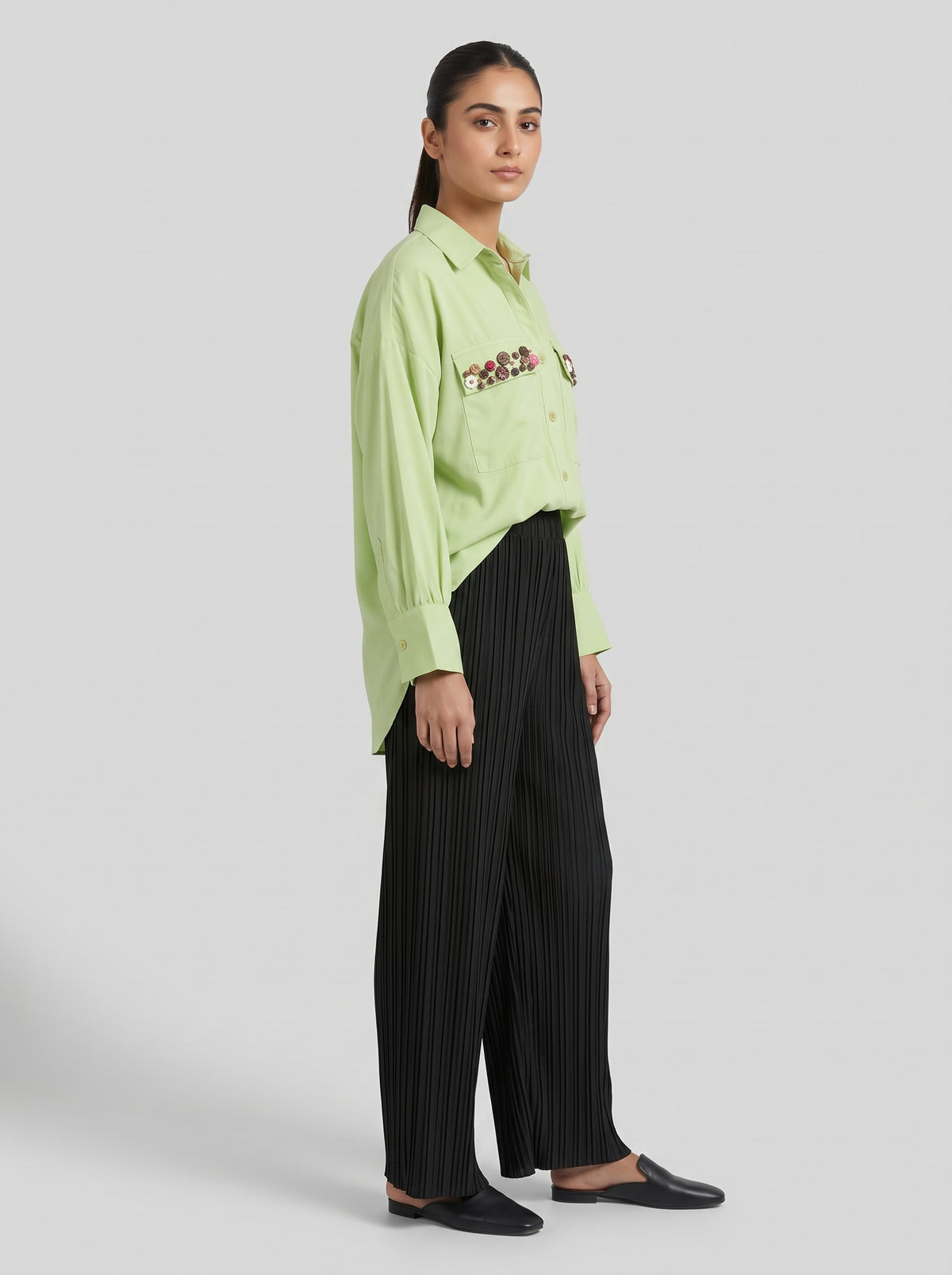 Pistachio Pocket Shirt