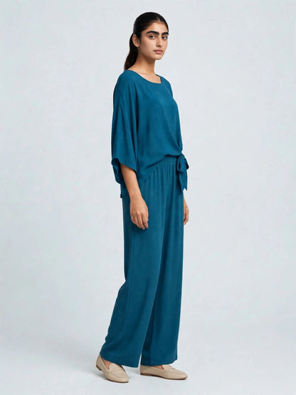 Rust Kimono Sleeve Co-ord Set