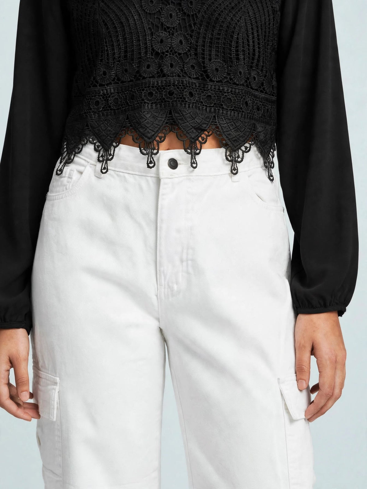 Crochet Lace Crop Top