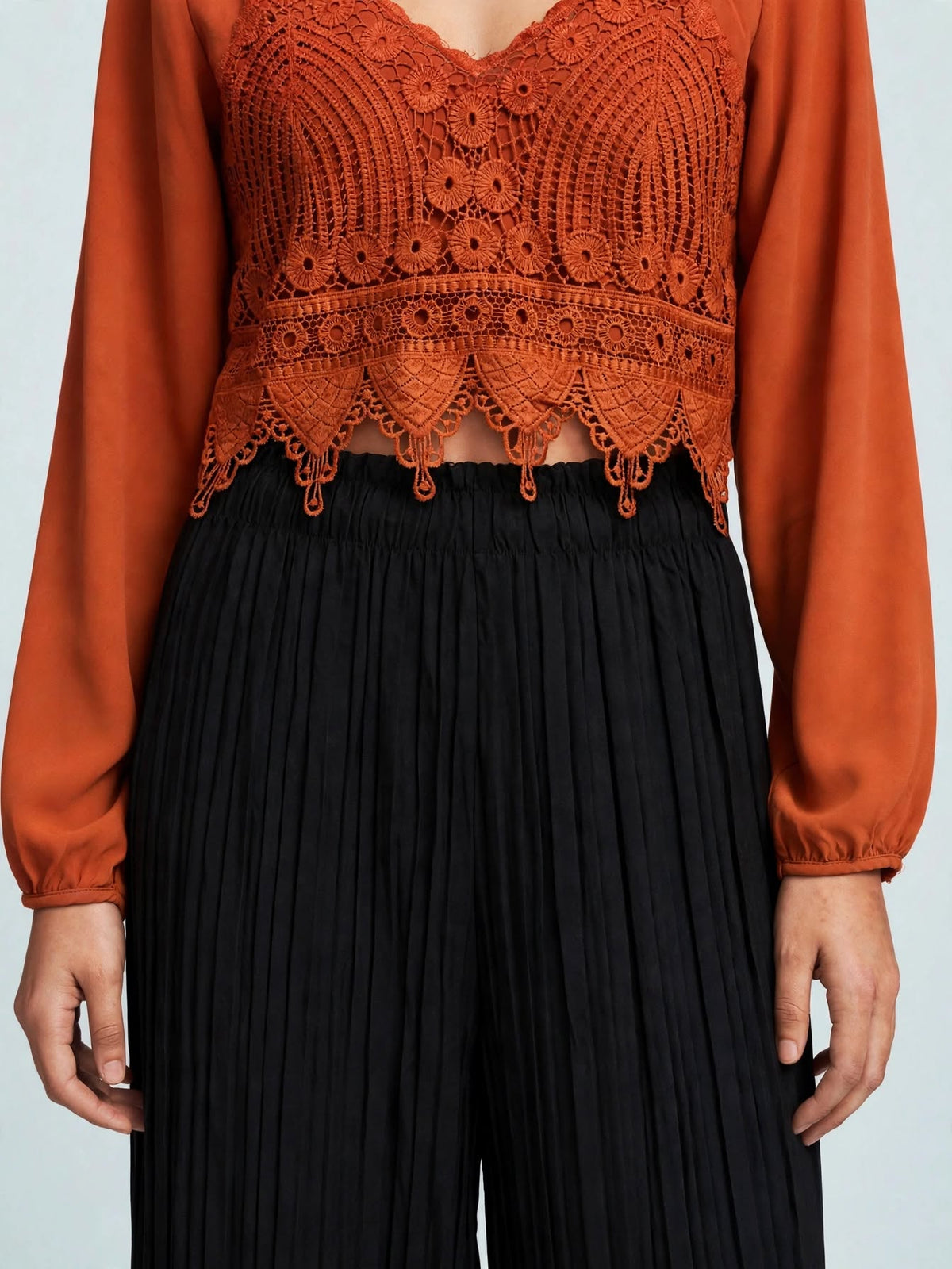 Crochet Lace Crop Top