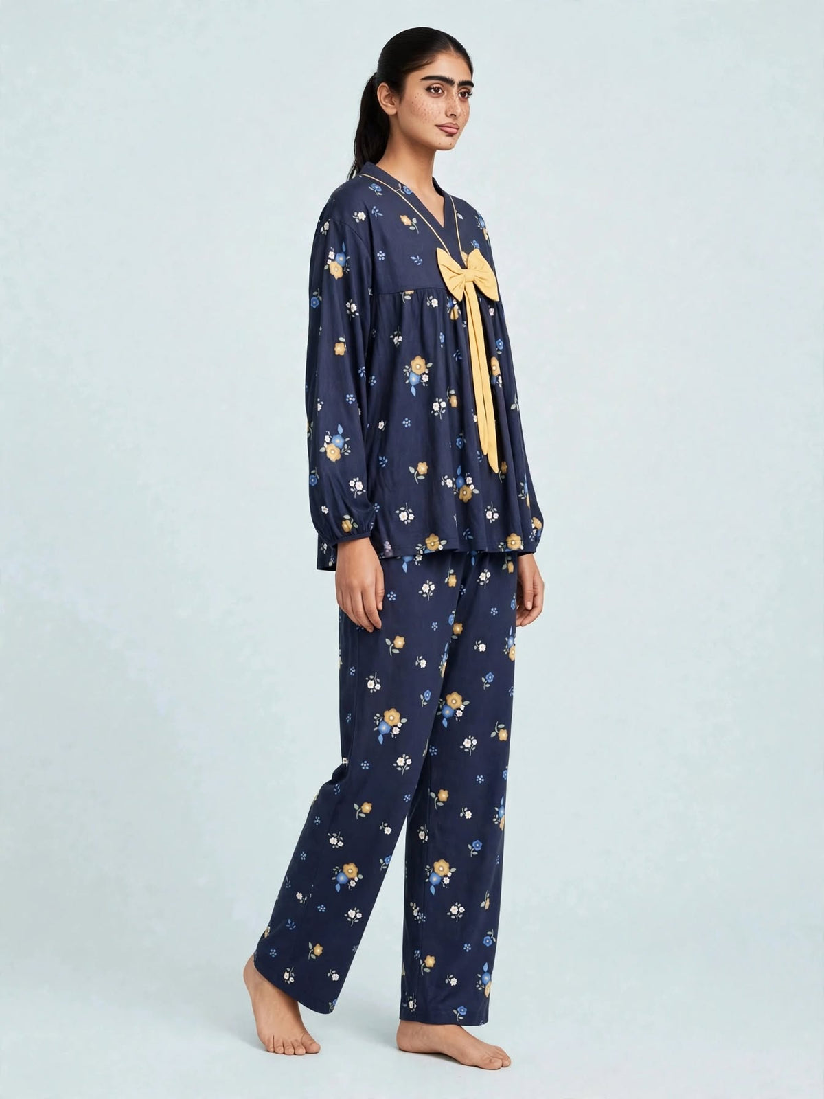 Midnight Polka Dot Comfort Night Wear Set
