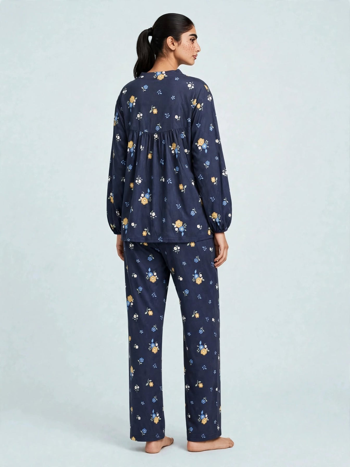 Midnight Polka Dot Comfort Night Wear Set