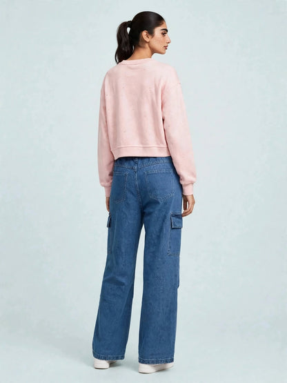 Pink Bow Sweatshirt
